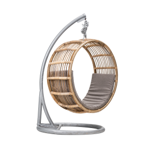 Hanging chair with stand