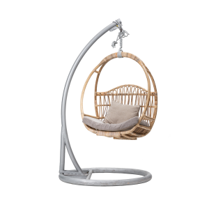 Hanging chair with stand