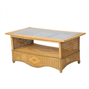 Rattan Squared Table